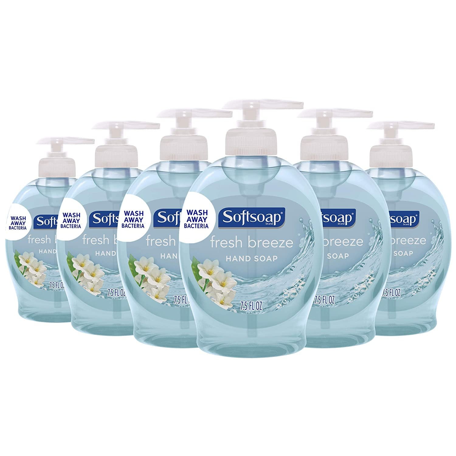 Softsoap Liquid Hand Soap, Fresh Breeze 7.5 fluid ounce (Pack of 6