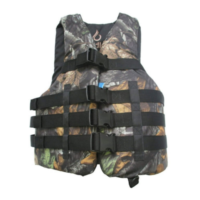 Bradley adult life jackets, camouflage flotation vest