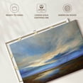 thumbnail image 6 of Elephant Stock Heavenly Light I Wall Art - Horizontal Canvas Wall Art - Hallway Wall Decor - Abstract Canvas - Brown And Blue Decor By Sheila Finch - 45" x 30", 6 of 8