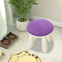ShengapQ Solid Wood Round Stool Chair Cushion, Ergonomic Thickening Seat Cushion, Multi-purpose Floor Pillow for Home, Office, and Gaming, Comfortable Support for Long Sitting Sessions