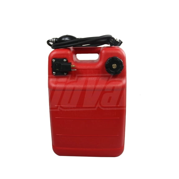 Portable Fuel Tank LAUCO 12L with Fuel Hose for Boats Dinghies Inflatables
