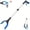 Blue, variant on 32-Inch Heavy Duty Garbage Grabber with 360 ° Rotating Clamp - Lightweight, Ideal for Seniors & Outdoor Use, laugage foldable