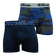 thumbnail image 3 of Bóxer Wilson para Hombre, Azul y Camuflaje 2 Piezas Talla G, 3 of 4