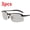 3pcs Black, variant on Polarized Day And Night Color Changing Glasses With Vintage Metal Frame And Resin Lens