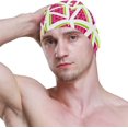 thumbnail image 3 of FYBTO Casquette de Natation Triangle Pastèque Unisexe Adulte FYBTO Polyester, 3 of 4