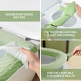 thumbnail image 3 of Reusable Toilet Seat Cover, Alternative to Toilet Seat Covers Disposable - Waterproof, Non-Slip, For Adults and Kidsgreen, 3 of 5