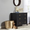 thumbnail image 1 of Little Seeds Monarch Hill Hawken 3 Drawer Dresser, Black, 1 of 4