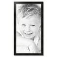 thumbnail image 2 of ArtToFrames 20" x 39" Honors Black with Silver Picture Frame, 20x39 inch Black Wood Poster Frame (WOM-5157), 2 of 7