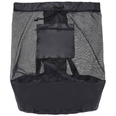 ANXPTIME Large Capacity Net Ball Bag Portable Basketball Carry Bag for Outdoor Exercise