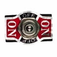 thumbnail image 3 of Interruptor De Palanca Argos 10 Pzs 6 Tornillos 2P 2T rojo 5.5cm, 3 of 6