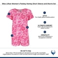 thumbnail image 7 of Miss Lillian  Paisley Henley Short Sleeve and Shorts Set (Women), 7 of 7