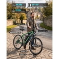 thumbnail image 2 of YareYi EB5 350W Rated Electric Bike for Adults, 26" Tire ebike with Removable Battery, 40-Mile Range, 20 MPH, 7-Speed and Front Fork Suspension Electric Mountain Bike, Green, 2 of 8