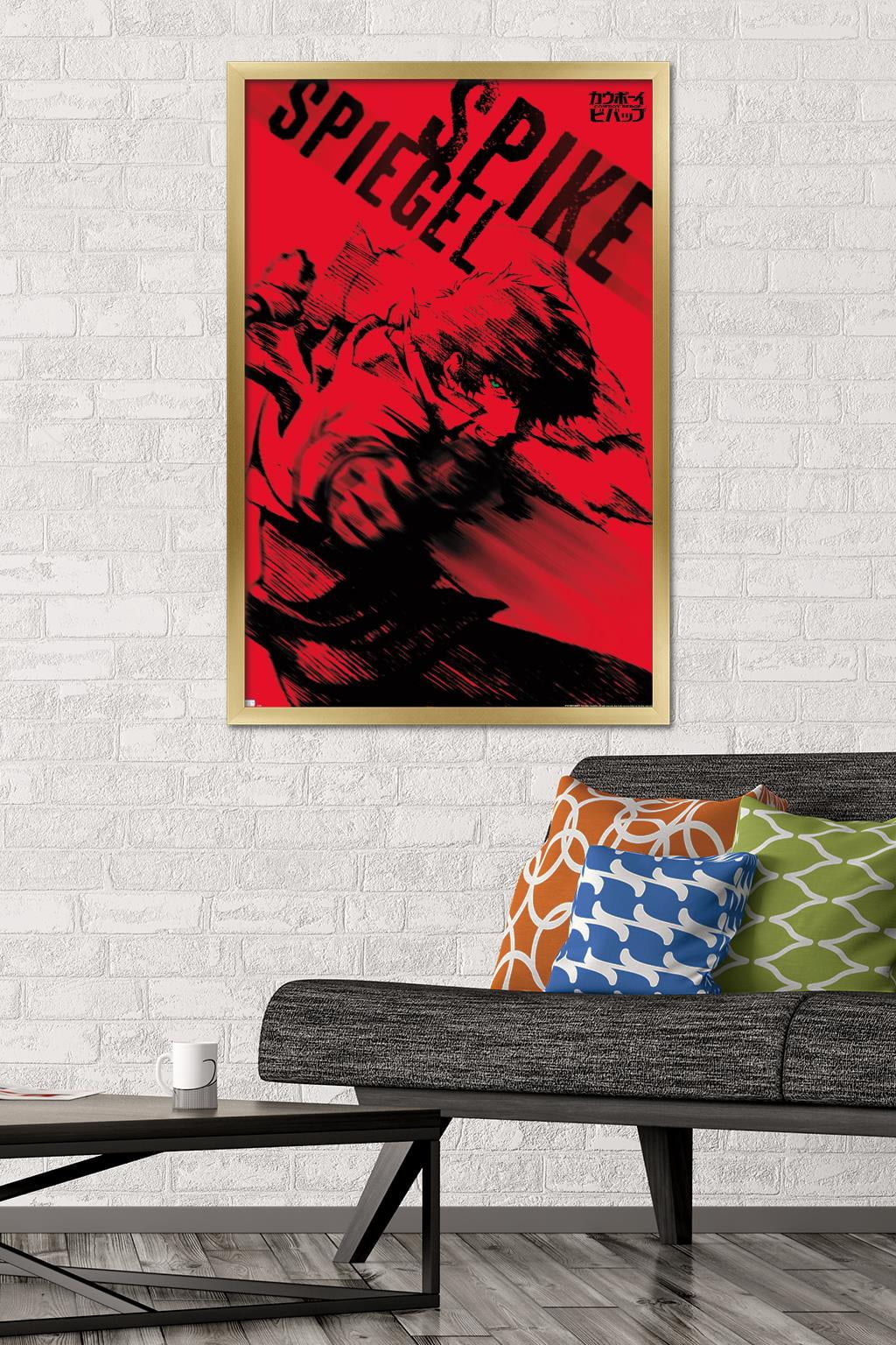 Cowboy Bebop - Blur Wall Poster, 22.375" x 34", Framed