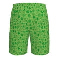 thumbnail image 6 of Naloa St Patrick's Day Men's Beach Shorts, Surfing shorts, Swim trunks, Quick Dry Swim Trunks for Surfing Beach Fun - 3X-Large, 6 of 9