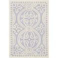 thumbnail image 5 of SAFAVIEH Cambridge Leslie Geometric Wool Area Rug, Lavender/Ivory, 4' x 6', 5 of 6