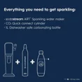 thumbnail image 2 of Sodastream Art (Black) Sparkling Water Maker with CO2 and Carbonating Bottle, 2 of 10