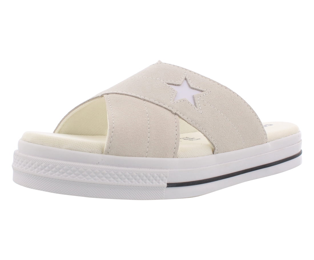 converse one star suede sandals