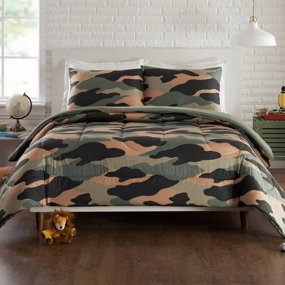 2pc Twin/Twin XL Covert Camo Kids' Comforter Set