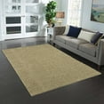 thumbnail image 2 of Mainstays Traditional Mushroom Tan Shag Indoor Area Rug, 7' x 10', 2 of 7