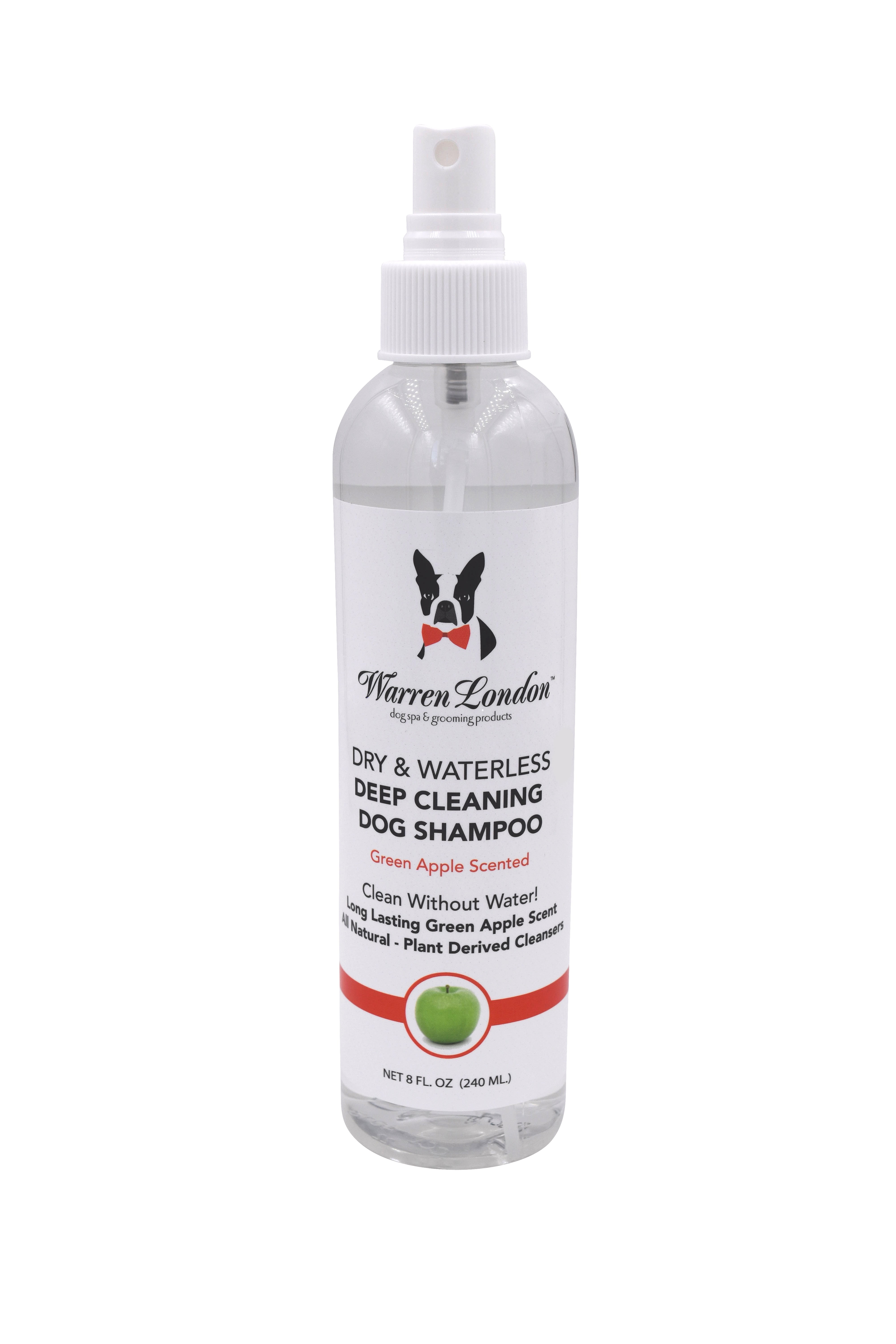 Warren London Rinse Free Dry Shampoo for Dogs 8 oz