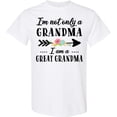 thumbnail image 3 of Inktastic I'm Not Only a Grandma I'm a Great Grandma with Flowers T-Shirt, 3 of 5