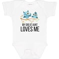 thumbnail image 3 of Inktastic Owls My Great Aunt Loves Me Boys or Girls Baby Bodysuit, 3 of 5