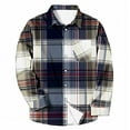 thumbnail image 5 of LIBRCLO Mens Shirts Button Down Long Sleeve Plaid Graphic Shirt Slim Fit Shirts for Work Casual, 5 of 5