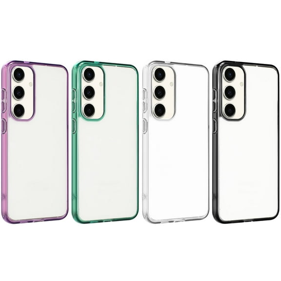 Samsung Galaxy S24 Plus Case, Slim 100% Fit Protective Shock Resistant Clear