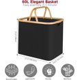 Laundry Basket with Handles, Collapsible Laundry Baskets Hampers for