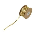 thumbnail image 3 of yotijay 3xChristmas Ribbon 32.80ft Decor Rope for Xmas Gift Wrapping Gold Stars, 3 of 9