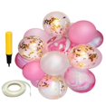 thumbnail image 1 of de 20 piezas de de mármol de , confeti, s de de látex, decoración de despedida de soltera Rosado BLESIY conjuntos de globos de ágata confeti, 1 of 8