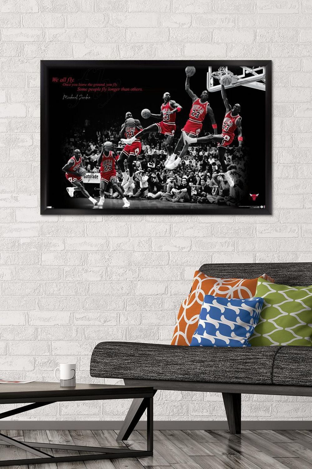 Michael Jordan - Fly Wall Poster