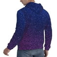 thumbnail image 6 of Pofeuu Neon Glitter Print Mens Casual Hooded Collar Drawstring Hoodies Pullover Sweatshirts Casual Long Sleeve Shirts-4X-Large, 6 of 7