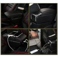 thumbnail image 4 of Scienceny Reposabrazos de cuero Central para coche, caja de almacenamiento para consola central de vehículo, reposabrazos Interior, accesorio de repuesto Automoción decorativa y accesorios Scienceny VI016761-00, 4 of 6
