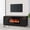 black, variant on Kselythan TV Stand for Fireplace,Modern Entertainment Center with Storage Cabinet,Fits into 36'' Electric Fireplace,Fireplace TV Stand,Black(Not Include Fireplace)