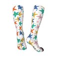 thumbnail image 2 of Knee High Socks for Men and Women, Colorful Starfis Althletic Compression Socks, Support Long Tube Socks for Outdoor Sport, Calf Socks, High Stockings for Women Men, 2 of 7