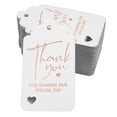 thumbnail image 1 of Inkdotpot Real Rose Gold Foil ThankYou For Sharing Our Special Day Bridal Shower-Baby Shower-Retirement-Wedding-Birthday Tags Favor Hang Paper Tags 50 Pack, 1 of 6