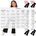 thumbnail image 3 of Cethrio Girls Summer Outfit Sets Short Sleeve, Printed 2 Piece Short Sleeve Kids' Clothing Sets Red Size 4-5 T, 3 of 4