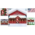 thumbnail image 4 of Large Christmas Garage Door Banner Decoration Santa Claus Theme 16x7ft, 4 of 10