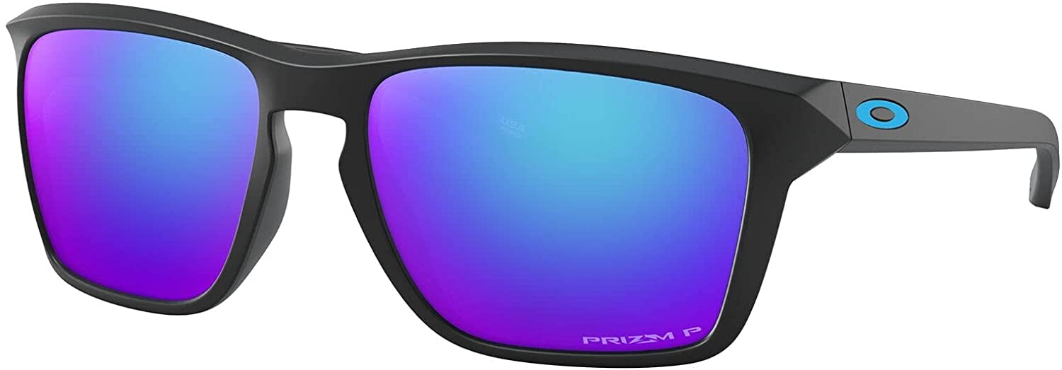 Oakley Mens Oo9448f Sylas Low Bridge Fit Rectangular Sunglasses