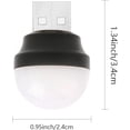 thumbnail image 4 of 6pack USB plug - in night light, LED portátil USB Night Light bomb, mini USB LIGHT para niños, adultos, pasillos, dormitorios, baños, viajes, 4 of 7
