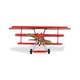 thumbnail image 5 of Vintage Style Decorative 1917 "Fokker" Baron Tri Plane, Red, 5 of 5
