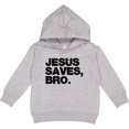 thumbnail image 2 of Inktastic Jesus Saves, Bro. Toddler Hoodie, 2 of 4
