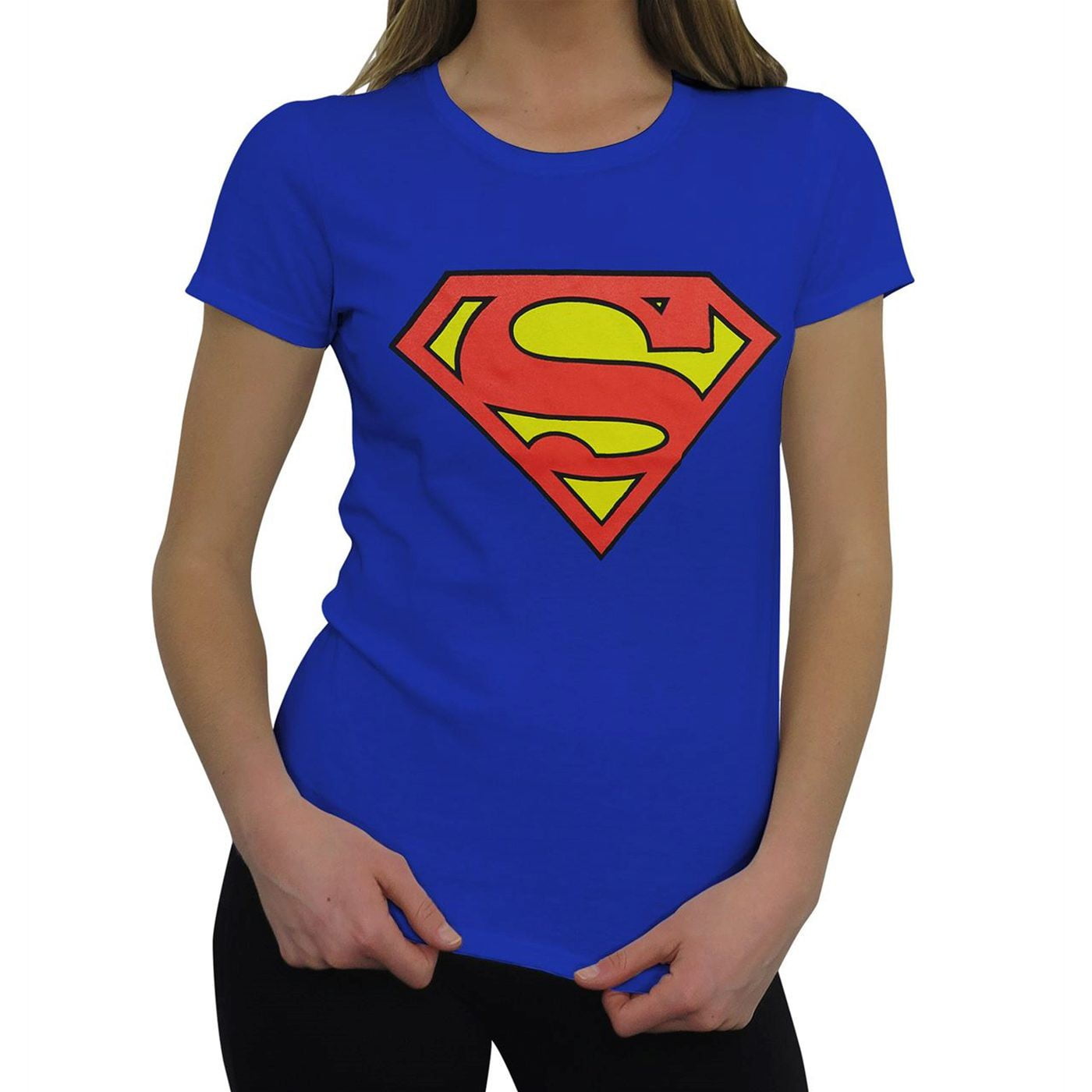 Superman Superman Women Symbol T-Shirt - Standard Medium