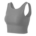 thumbnail image 1 of Top corto deportivo reversible sin mangas gris U/D talla S, 1 of 6