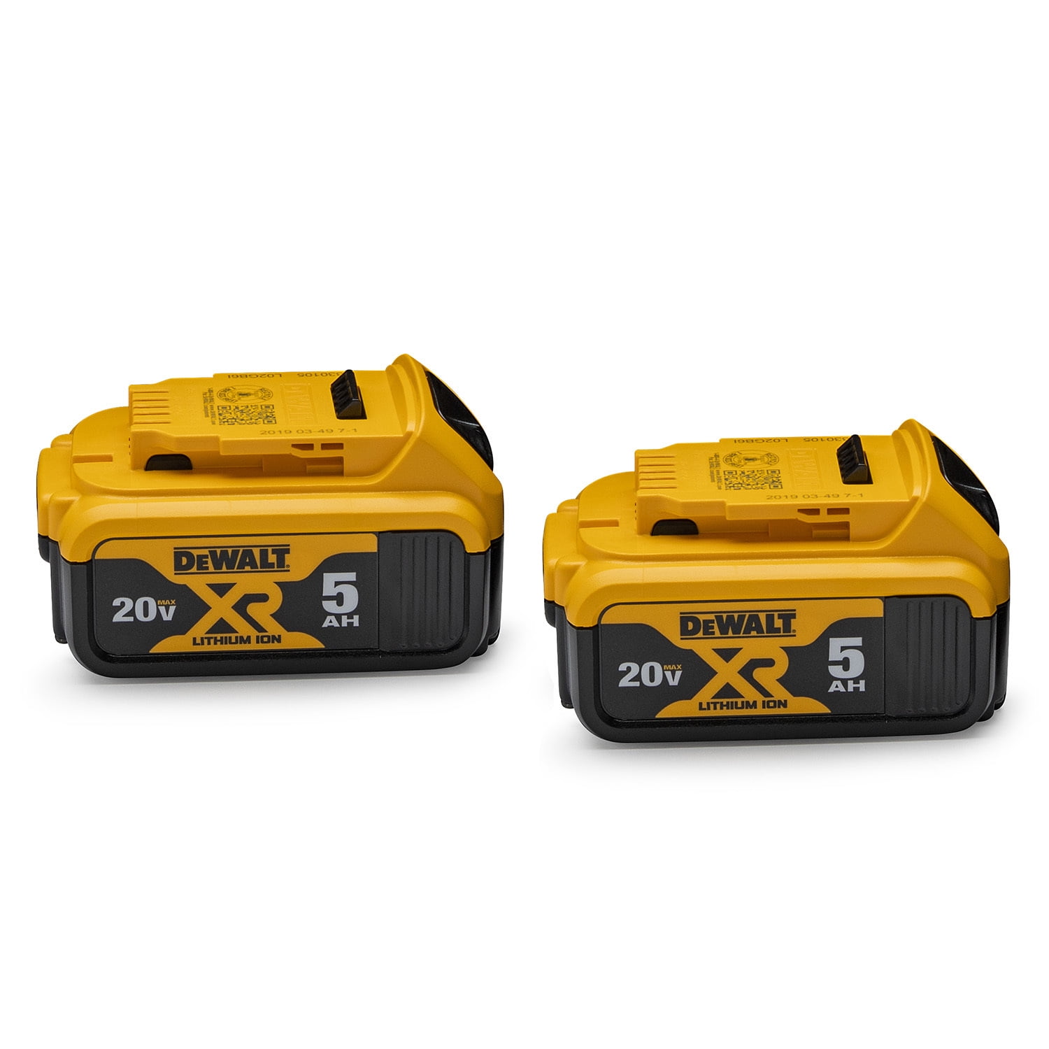 DEWALT DCB205-2CK 20V MAX Battery Starter Kit for sale online