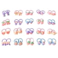 thumbnail image 1 of 40 gomas para el pelo sin costuras para niñas pequeñas, accesorios para el cabello, 1 of 7