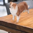 thumbnail image 1 of Dog Figurines, Cute Mini  Toy Dog Shiba Inu And Shepherd Dog Two Options Available Plastic Dogs  For Display In Home Office Desktop, 1 of 7