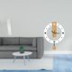 thumbnail image 2 of Pantalla De Lámpara De Pie Para Sala De Estar Con Números Romanos Grandes, Reloj De Pared Acrílico, Adorno Colgante Silencioso Para Decoración Del Hogar, 2 of 8