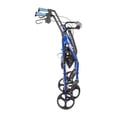 thumbnail image 5 of Andador con ruedas Drive Medical Hugo Elite con asiento, respaldo y cesta, color azul, 5 of 5